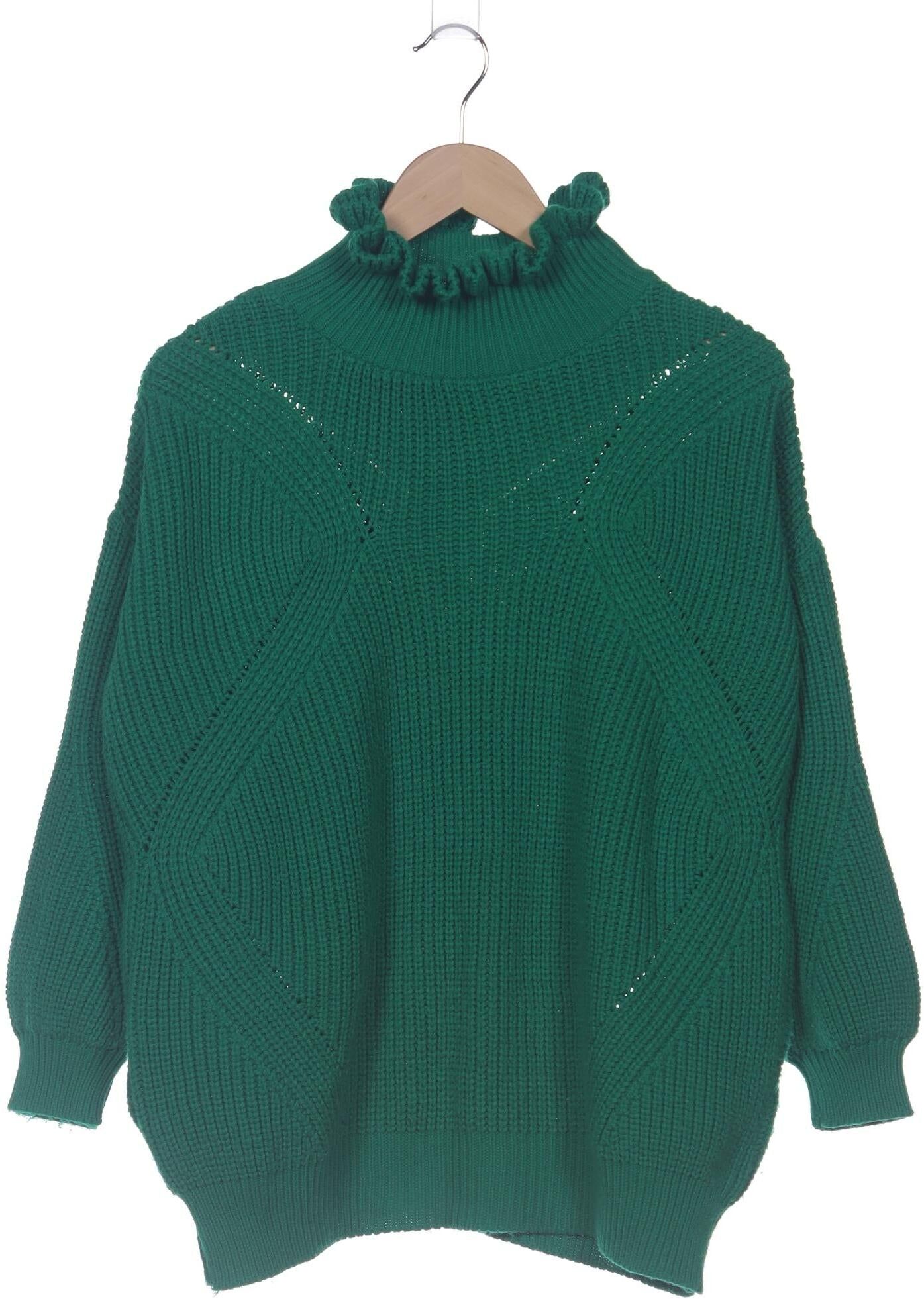 Topshop Damen Pullover, Grün, Gr. EU 34, kein / Etikett - Second Hand