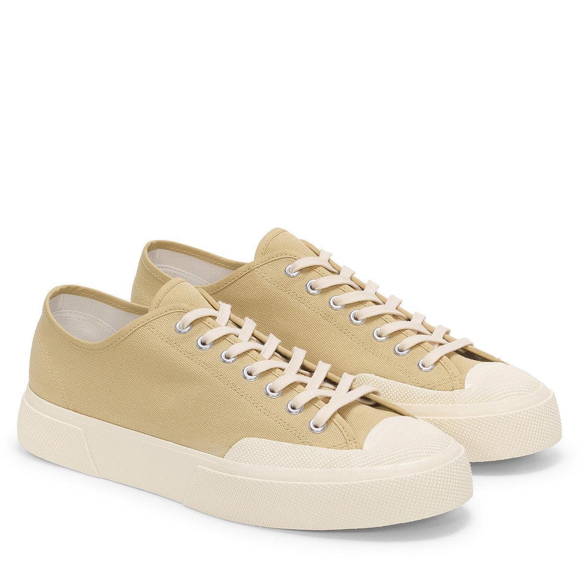Superga Unisex Adult 2432 Works Cotton Canvas Low Cut Trainers (Beige/Off White)