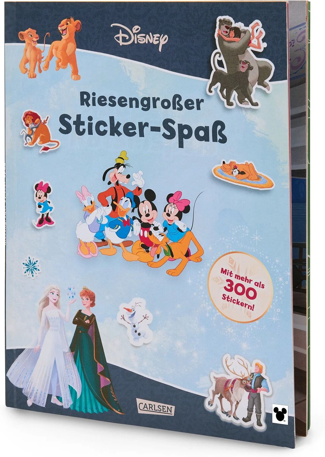 Tchibo - Buch »Disney – riesengrosser Sticker-Spass«