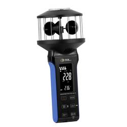PCE Instruments Anemometer PCE-AM 31 0,3 ... 40 m/s Auflösung 0,1 m/s Temperatur Luftvolumen Windgeschwindigkeit