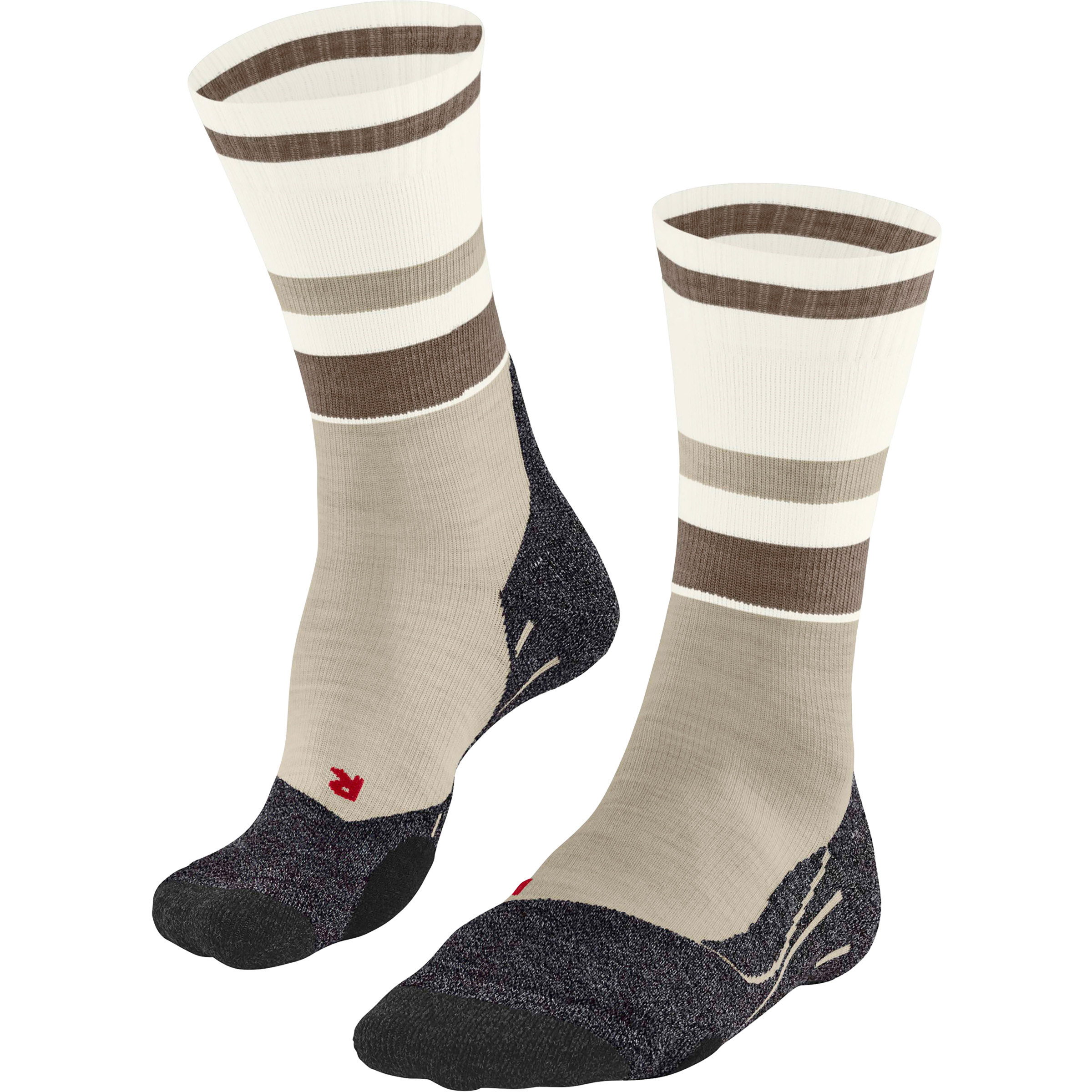 Falke TK2 Explore Compression Damen Wandersocken beige Größe 41 Camping