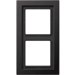 JUNG, Zubehör Schalterprogramm, Einbaurahmen 2f alu LS / LS-DESIGN ALD2982D