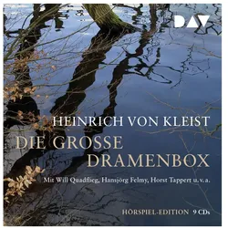 Die grosse Dramenbox, Hörbücher von Heinrich von Kleist, Horst Tappert, Fritz Wepper, Hansjörg Felmy, Will Quadflieg