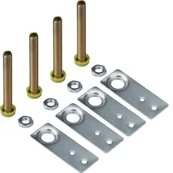 Hager EKSNS100 Nivellierset mit Länge mit 100mm für nivellierbaren Schwerlastkassette
