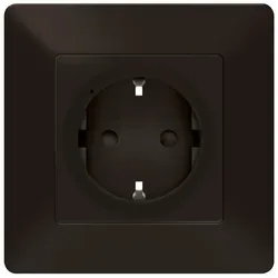 Legrand 756394 Valena Life with Netatmo Schutzko-Steckdose, Farbe: Schwarz