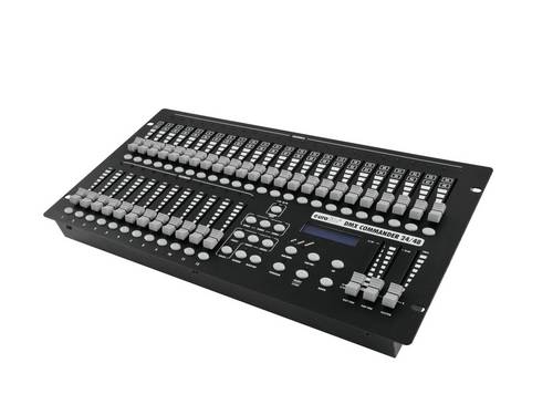 Eurolite DMX Commander 24/48 Controller DMX Controller 48-Kanal 19 Zoll-Bauform, Musiksteuerung
