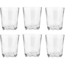 Stelton Gläserset - Wasser Clacier 6tlg. Glas Transparent Klar