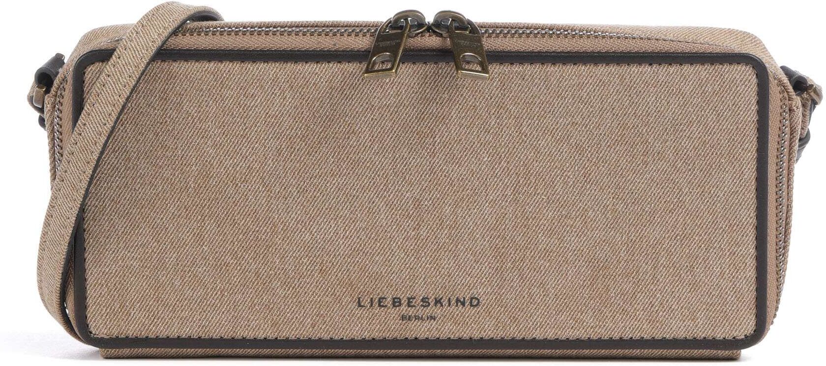 Liebeskind Juno Denim XS Umhängetasche, beige