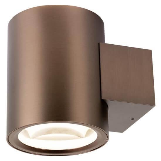 SLV Oculus wandlamp dimbaar up & down koper/brons aluminium