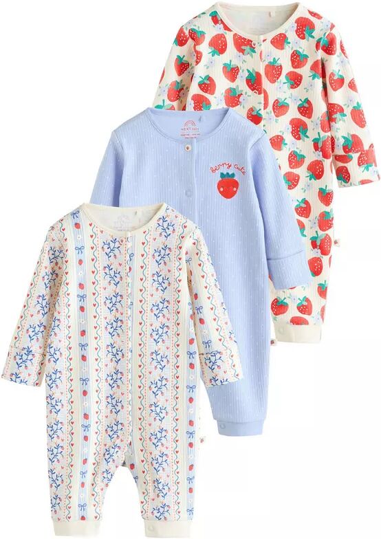 Next - Body, 3er-Pack, 6-9M, Blau