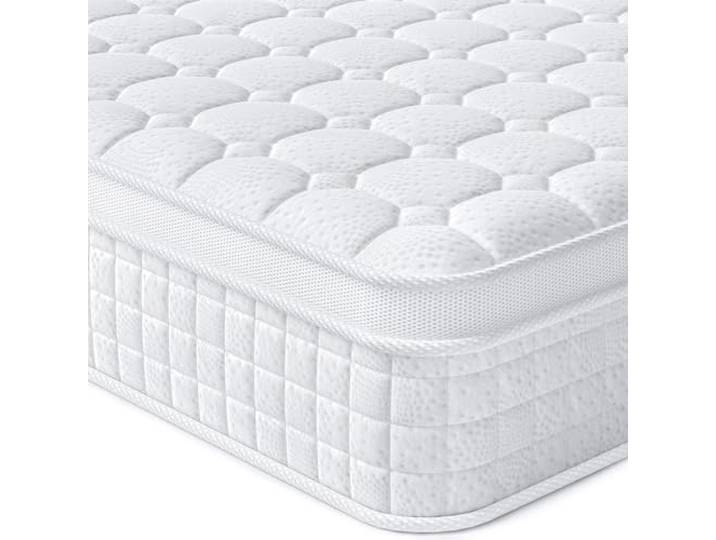 Vesgantti Hybridmatratze 120x200 cm, 7-Zonen Taschenfederkernmatratze H3 30cm Hoch, atmungsaktiv, Druckentlastung Orthopädische Matratze, Oeko-TEX Zertifiziert,7-Zonen Körperstützung