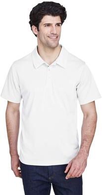Team 365 TT21 Men's Command Snag Protection Polo Shirt in White size 3XL   Polyester