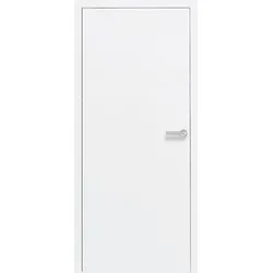 Hörmann ProLine Holz-Zimmertürblatt stumpf, weiß, 959 mm x 2097 mm, DIN links, ohne Schlüssellochbohrung
