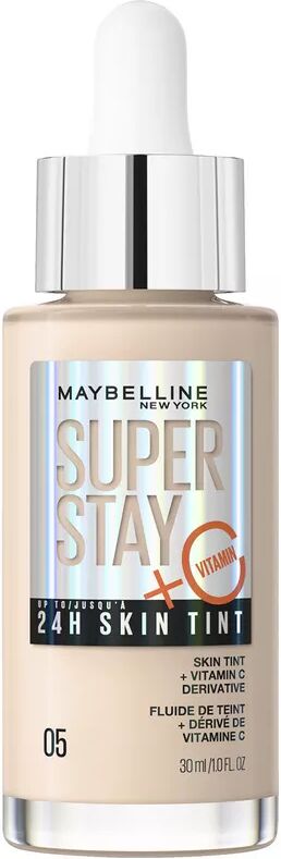 Maybelline - Foundation, Super Stay 24H Skin Tint, 30 ml,  Light Beige