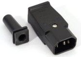 Adam Hall Connectors 8102 C Iecc Kaltgeräte-Netzstecker Male