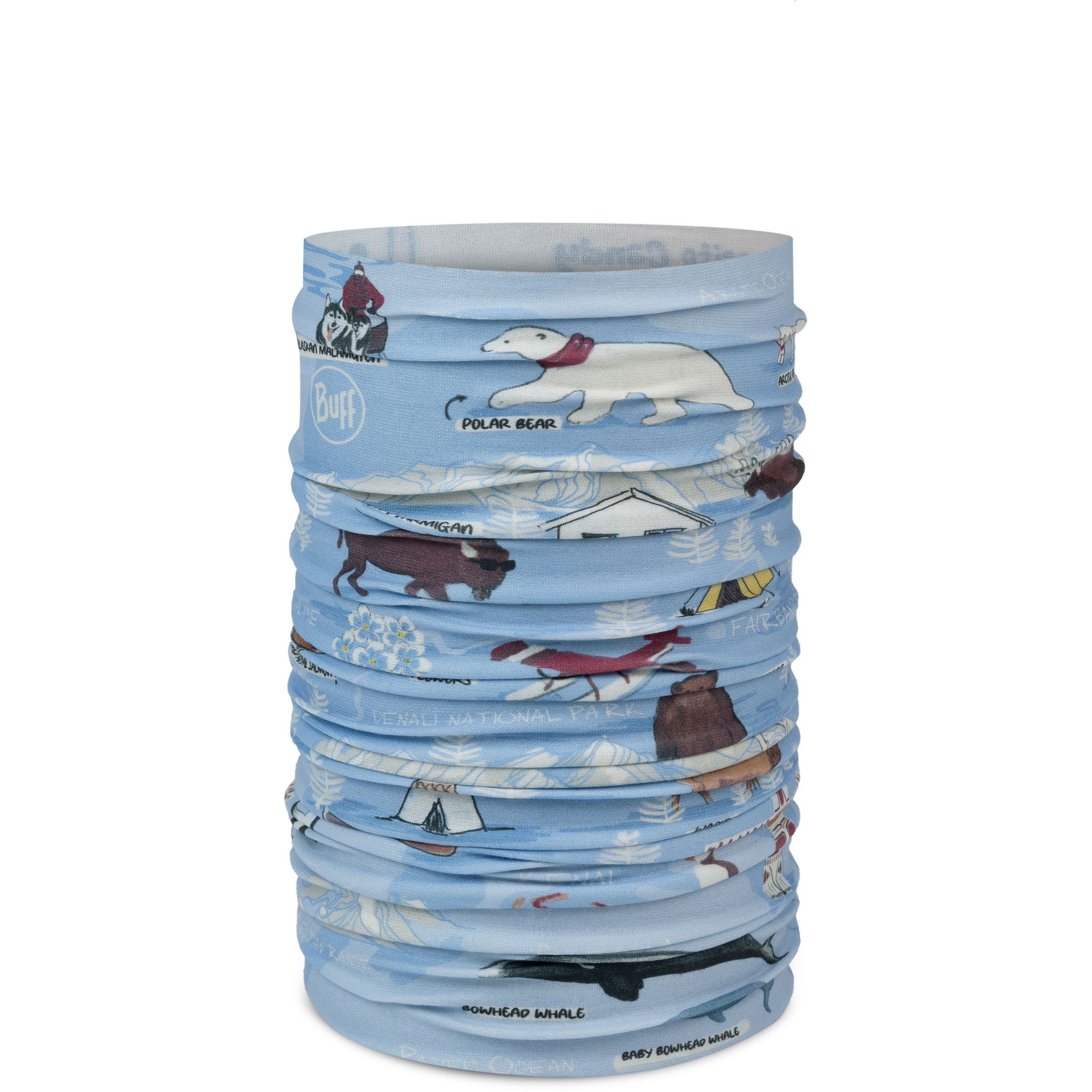 Buff Original Stretch Buff Kinder Schals & Multifunktionstücher blau Trekking Elastisch