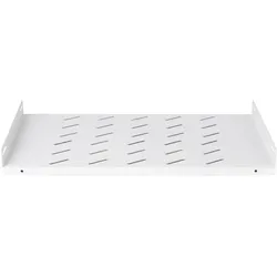 Dsit Fachboden für 600mm Tiefe Wandschränke – 1 HE weiss, Serverschrank Zubehör, Weiss