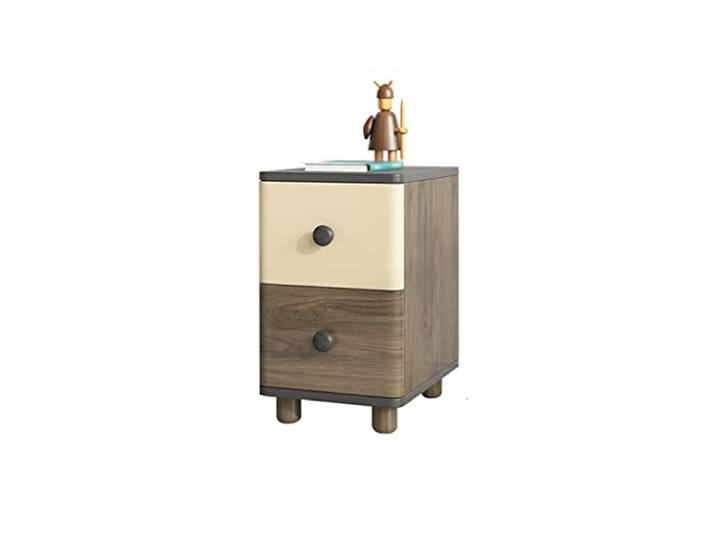 YCCHAH Bett mit Stauraum Schmaler Nachttisch for den Innenbereich im nordischen Stil, einfaches Zuhause, Schubladenschrank, Wohnzimmer, Schlafzimmer, Beistelltisch Desktop