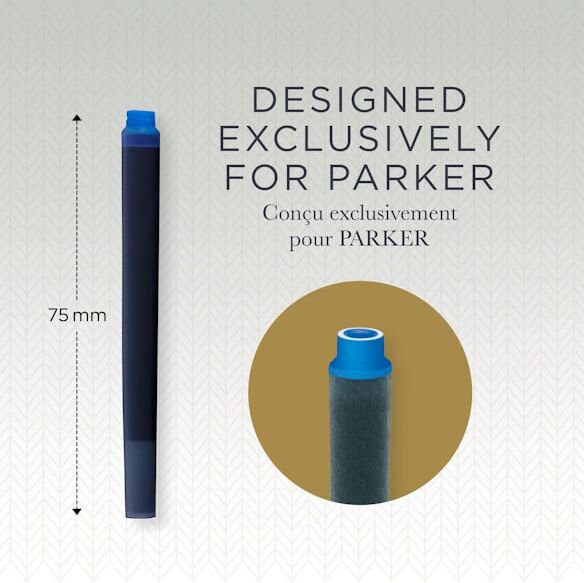 Refill Long fountain Cartridges washable blue ink (5) 12st