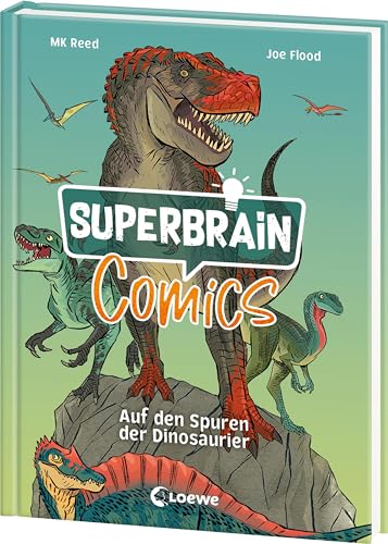 Mk Reed - Superbrain-Comics - Auf den Spuren der Dinosaurier: Comic-Zeitreise durch die Urzeit - Die coolsten Sachbücher der Welt - Preis vom 10.10.2026 11:48:34 h