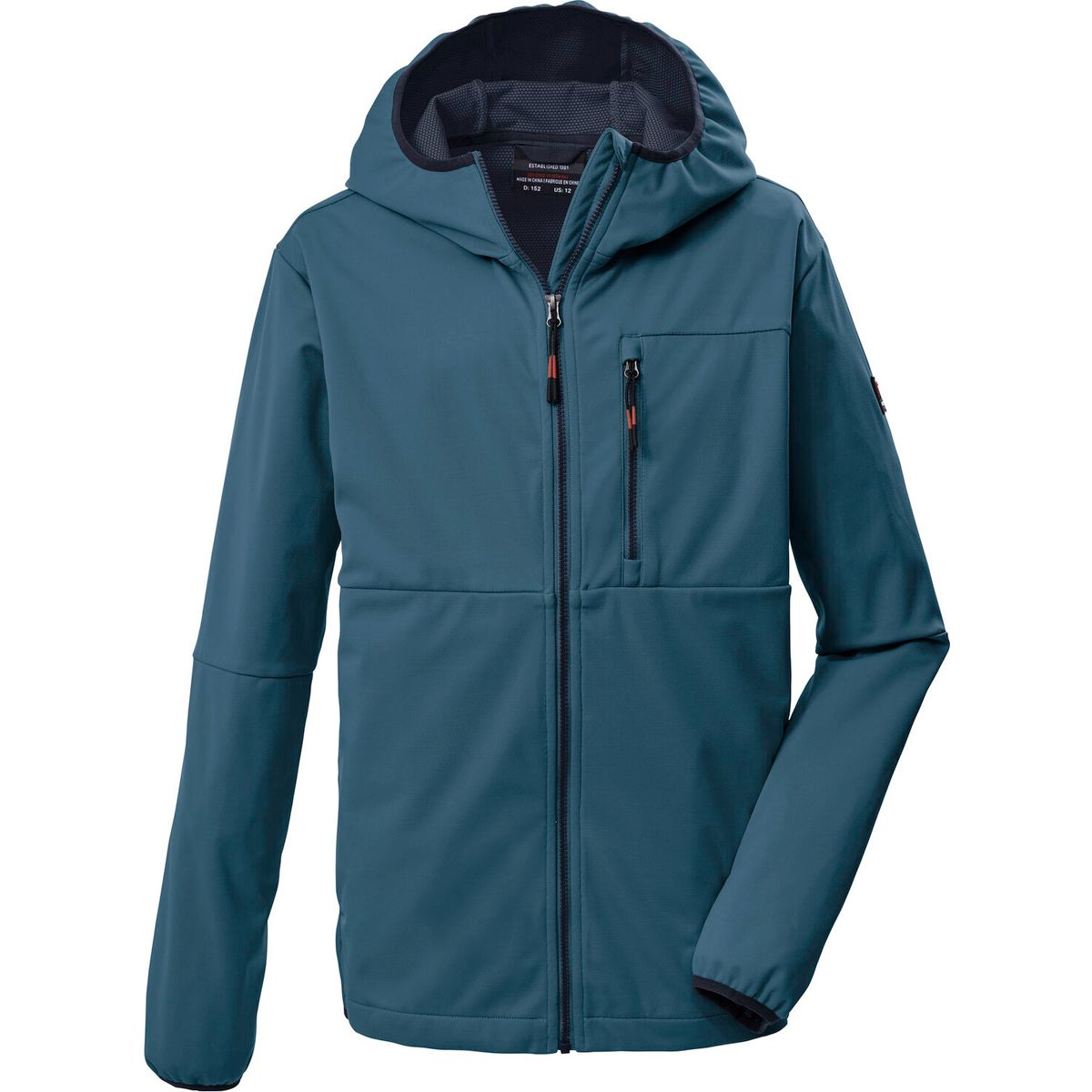killtec KOS 124 Boys Softshell Jacket taubenblau (00839) 140 44146-000-00839-140