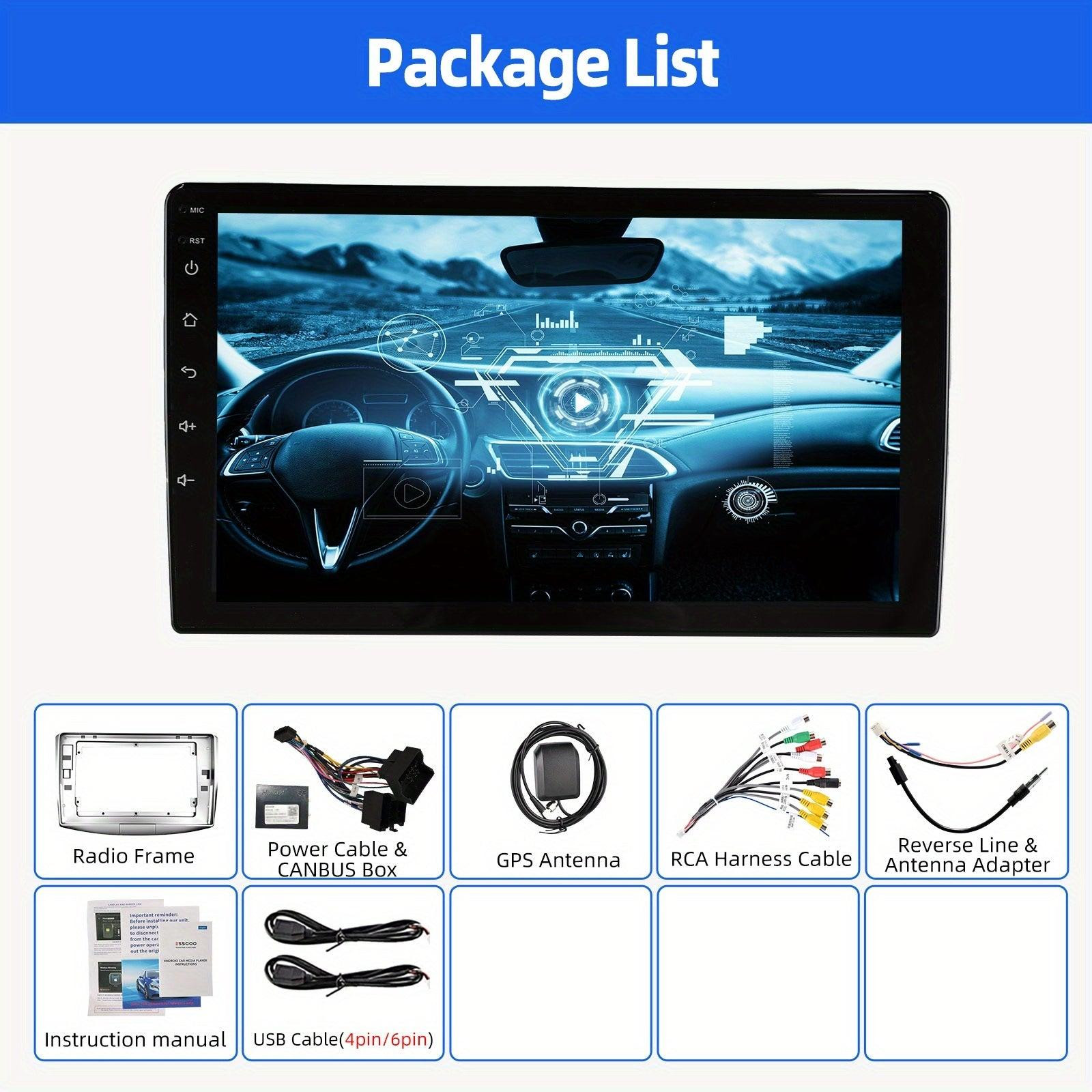 Selius Multimedia Car Stereo 2-DIN Autoradio met Touchscreen