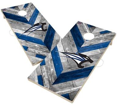 Skip's Garage Saint Francis Cougars Cornhole Board Set