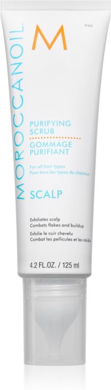 Moroccanoil Scalp Purifying Scrub gommage doux purifiant avec effets apaisants pour cuir chevelu 125 ml