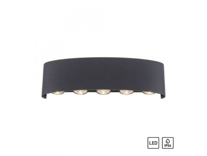 Paul Neuhaus Wandleuchte Carlo, LED, Outdoor, Wandstrahler - Ant