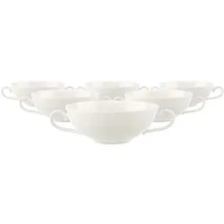 Villeroy & Boch, Tasse, Multipack Royal Suppen-Obertasse - 6 Stück (200 ml, 6x)