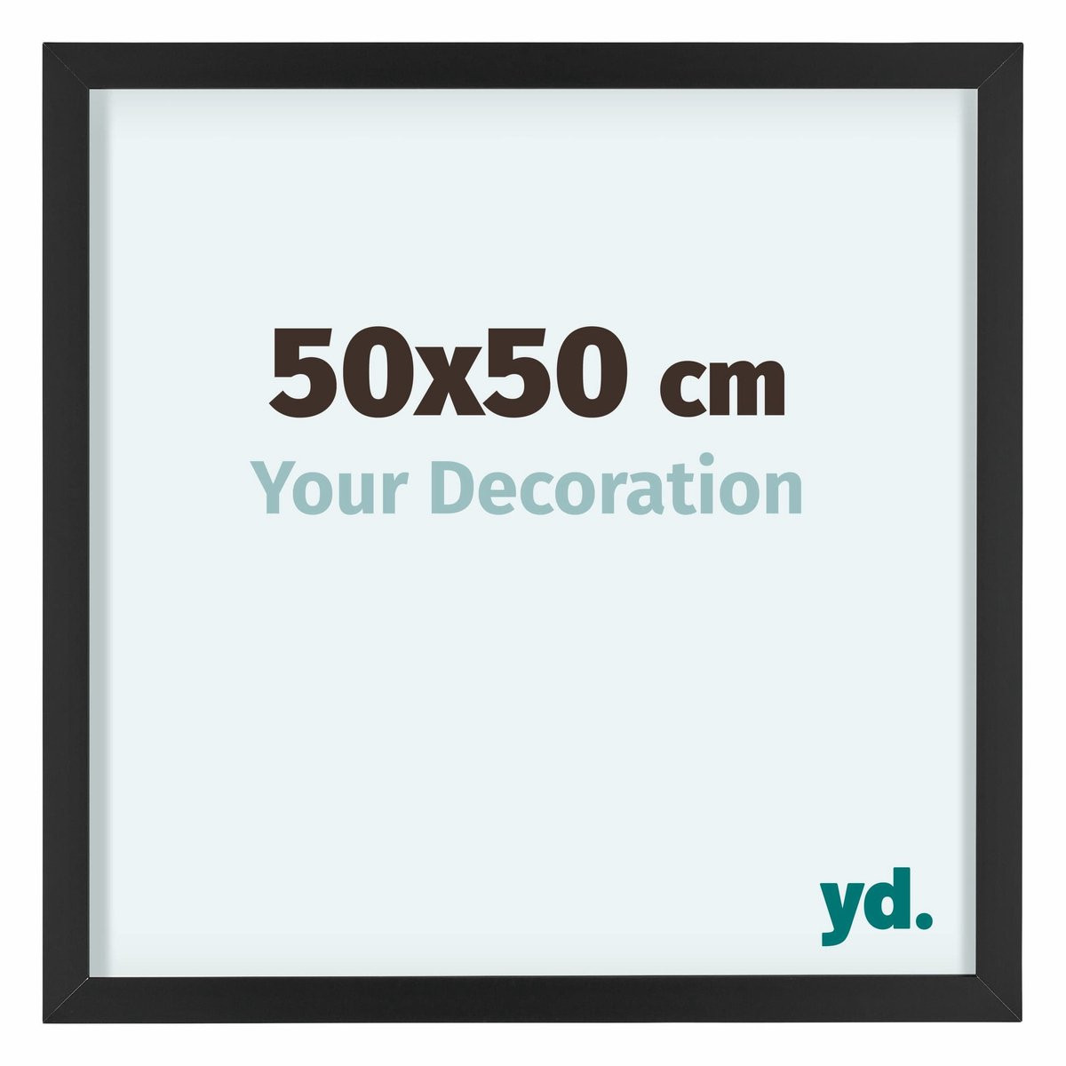 Your Decoration Fotolijst Virginia Aluminium Zwart 50x50 cm