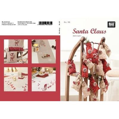 Santa Claus. Kreuzstich-Stickideen Weihnachten, Taschenbuch von Annette Jungmann, Rico Design GmbH & Co.KG, 978-3-942284-31-8