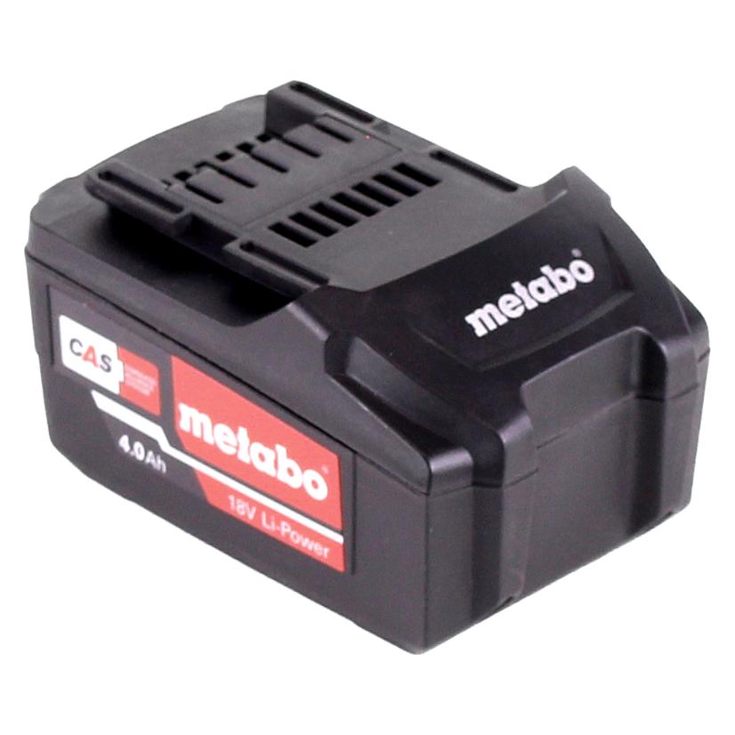 Metabo Akku Set 4x Li-Power Akkupack 18 V 4,0 Ah CAS Li-Ion Akku ( 4x 625591000 ) mit Ladestandsanze (18 V) (20853227)