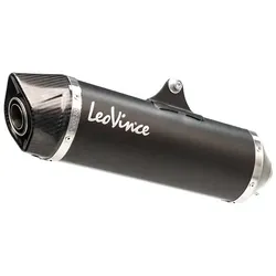 LeoVince SLIP-ON Edelstahl SBK NERO für KTM 1090 ADV/R - 1290 SUPER ADV R/S/T mit Taschen