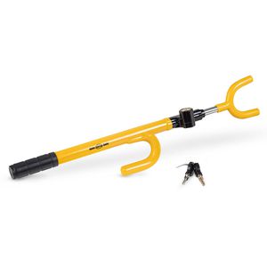 Alca Lenkradkralle 302000 AutoSafe Wheel-Blocker, 18 - 38 cm Lenkraddurchmesser, mit Schlüssel