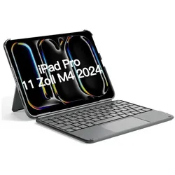 Inateck Keyboard iPad 04122-11 gray (KB04122-11 gray) (DE, Apple iPad 2022 (10. Gen)), Tablet Tastatur, Grau