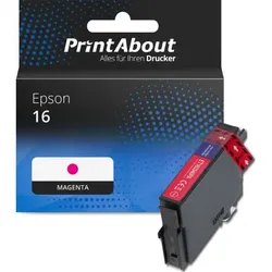 Druckerpatrone kompatibel mit Epson 16 (C13T16234012) - Magenta