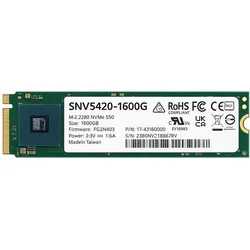 Synology SNV5420-1600G (1600 GB, M.2, M.2 2280), SSD