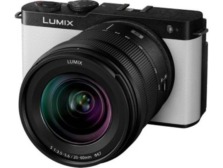 Panasonic - Appareil Photo Hybride Kit Lumix S Full Frame S9 Blanc + 20-60m