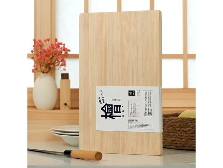 Planche à découper japonaise Hinoki, planche à découper en bois de cyprès naturel, planche à découper de cuisine, Protection de lame haute durabilité