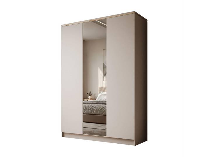 Kippschrank AURORA KASCHMIR 3D, push-to-open, Spiegel