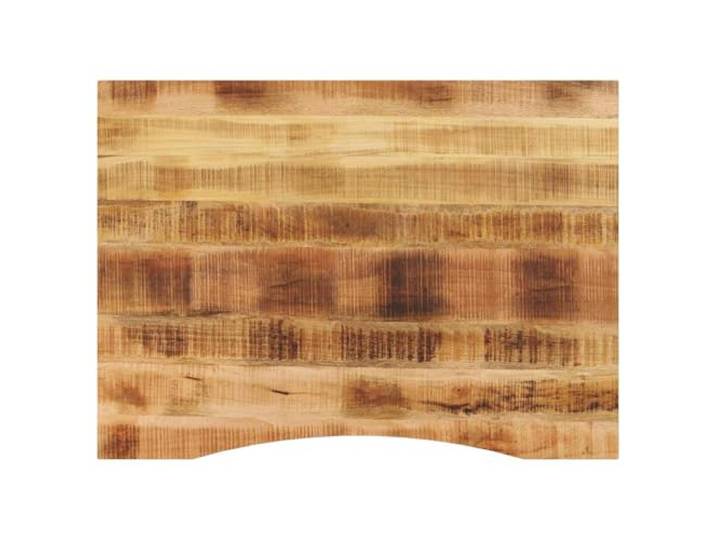KGFHERENB Schreibtischplatte Massivholz Mango Tischplatte 110x80x2,5 cm Rustikale Tischplatte aus Mangoholz mit natürlicher Maserung. Vielseitig einsetzbar im Arbeitszimmer oder Essbereich.