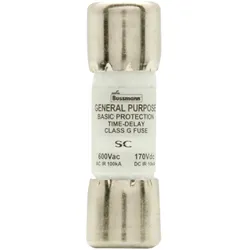 Eaton, Sicherung, Sicherungseinsatz, Niederspannung, 15 A, BK/SC-15 (15 A)