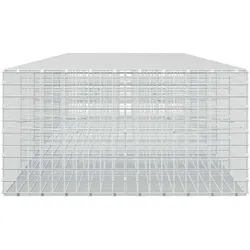 vidaXL, Steinkorb, Gabion mit 5 mm Draht und 5x5 cm Maschen 650x100x50 cm