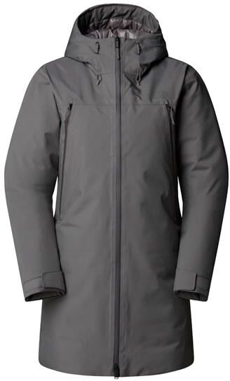 The North Face Womens MTN Range Down Parka, Smoked Pearl