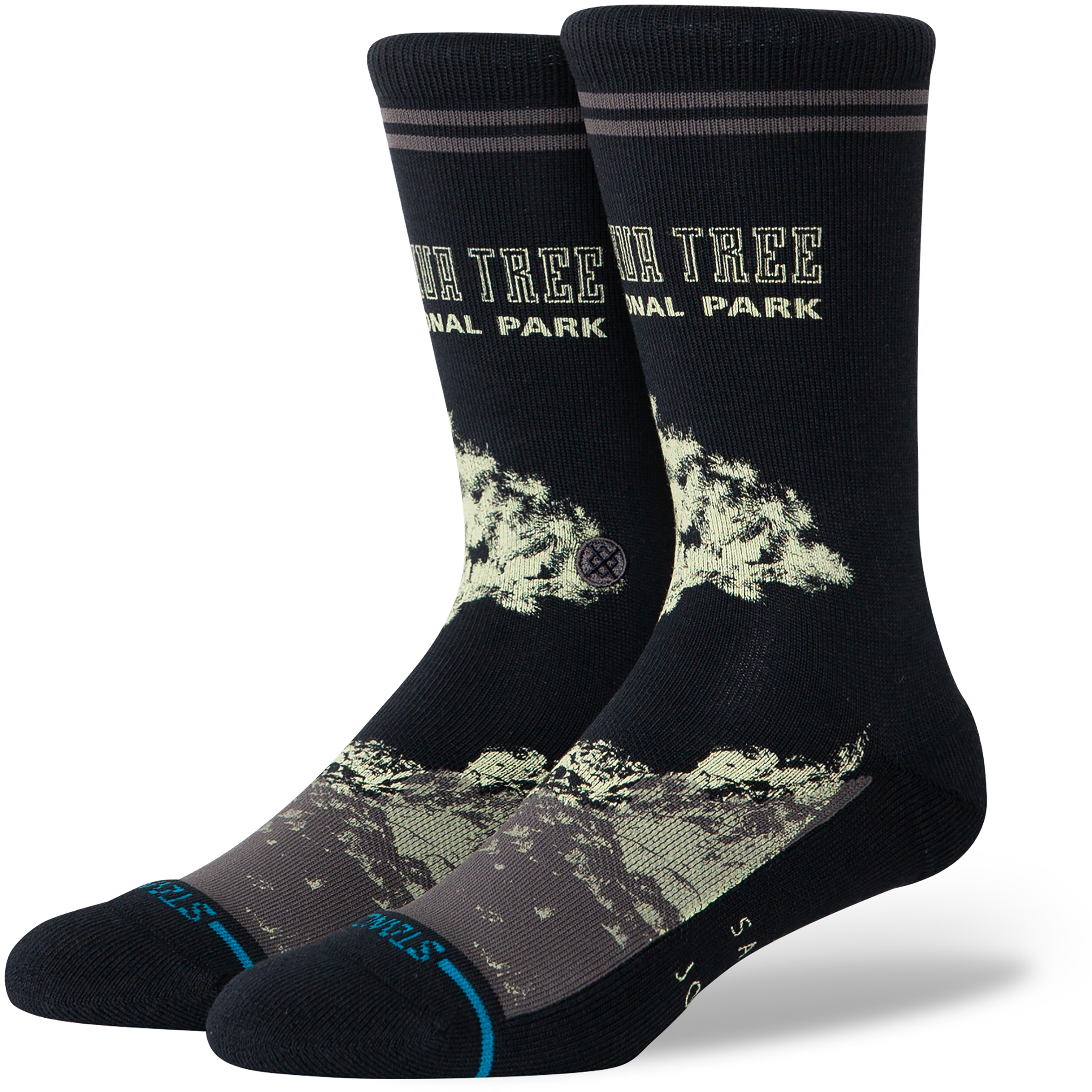 Stance Joshua Tree Npf Freizeitsocken schwarz Größe 43 Trekking Hautfreundlich