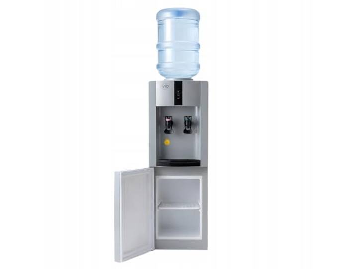 Wasserspender ViO X172-FEC Grau Mit Elektronischer Kühlung Und Schrank