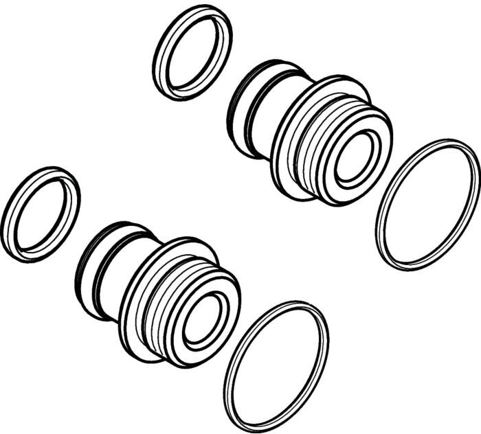 Hansgrohe Kugelanschlussnippel Set Axor 97236000