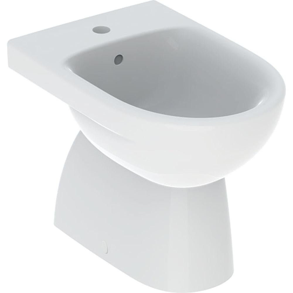 Geberit Selnova Brunnen Ginori vloerput, wit glanzend