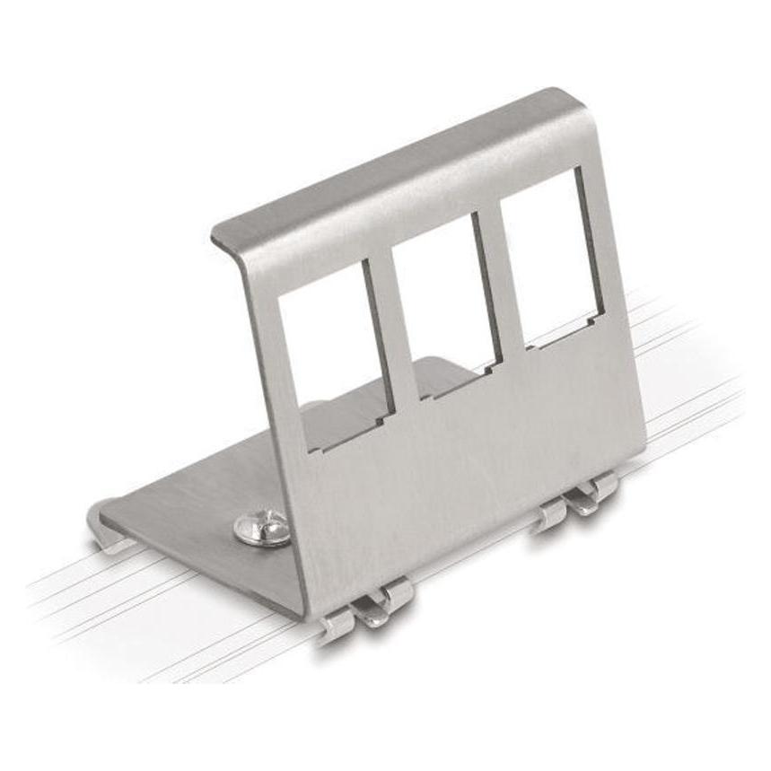 Value Hutschienen-Adapter unbestückt, für 3 Keystones (21.99.3010)